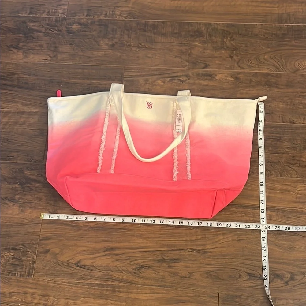 Victoria's Secret Pink and Cream Gradient Tote - Picture 8 of 8
